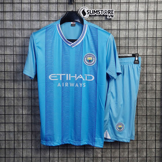 Áo thể thao bóng đá CLB Man City - Đồ đá banh 2023
