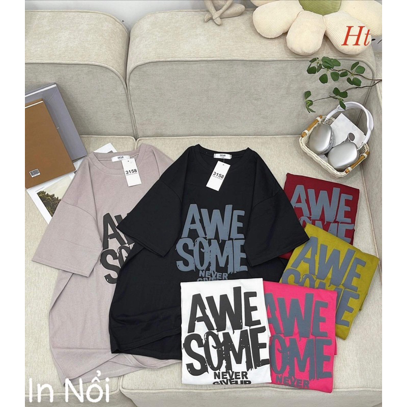 Áo phông chữ AWE H2A866