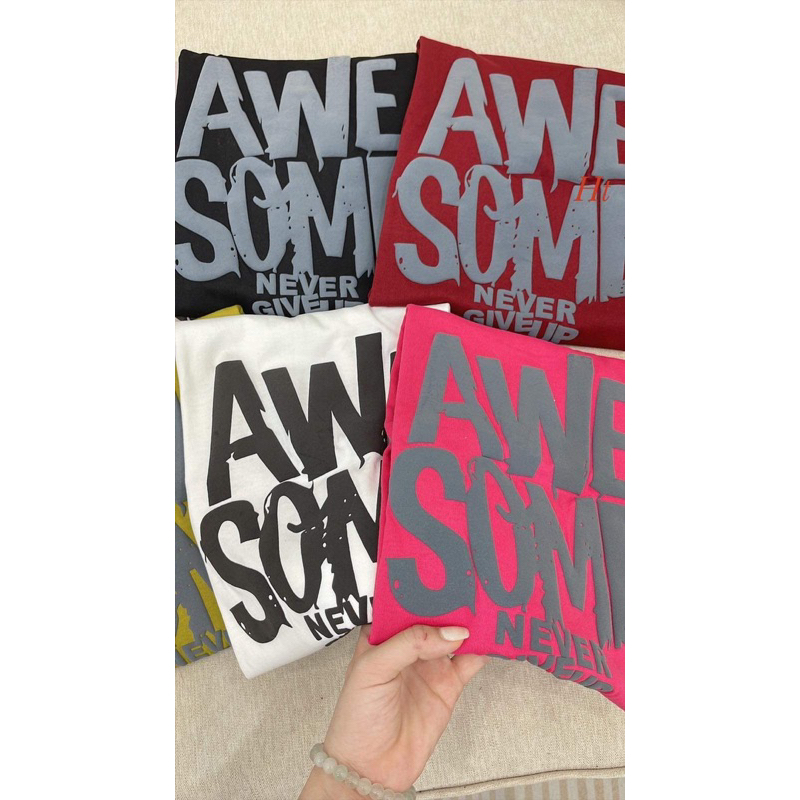 Áo phông chữ AWE H2A866