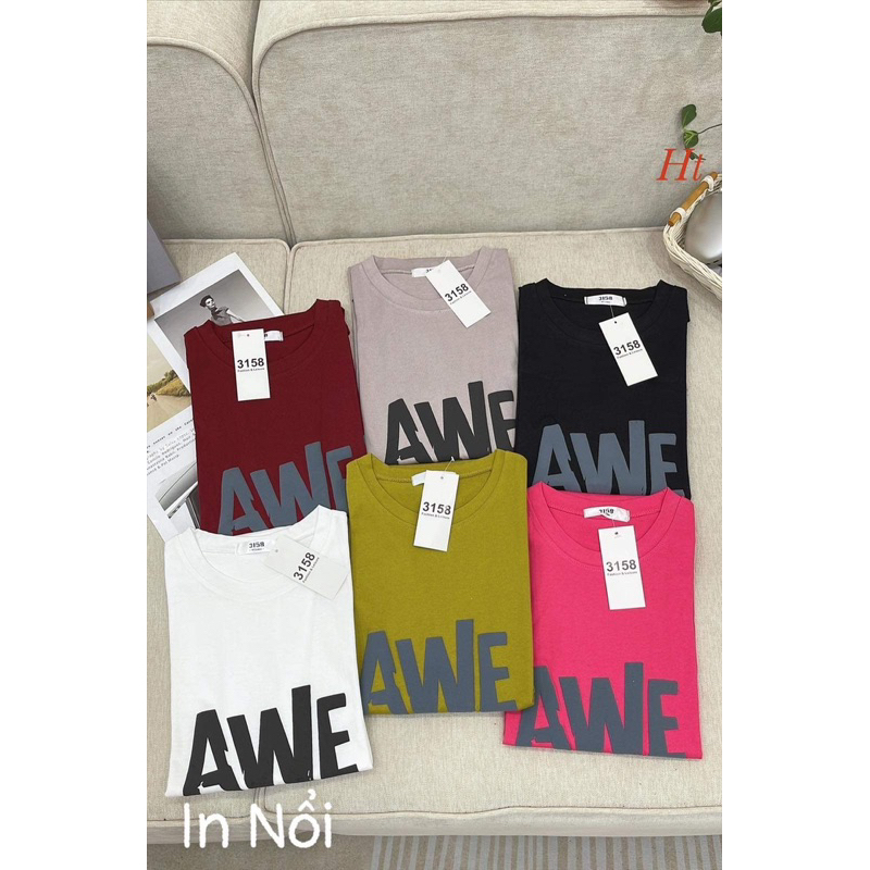 Áo phông chữ AWE H2A866