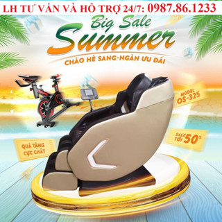 Ghế Massage Toàn Thân Nhật Bản OKINAWA OS 325 -  Massge 4D cao cấp, trục SL