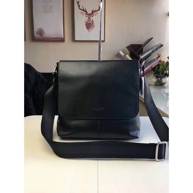 📛SALE📛TÚI C NAM SIGNATURE LEATHER DA THẬT