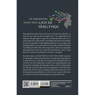 Sách Nhập môn lịch sử tâm lý học (Bìa cứng)