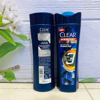 Dầu tắm gội clear men 3 trong 1 tắm + gội + dưỡng