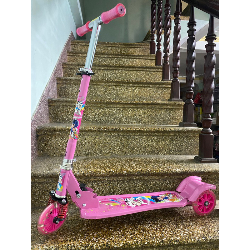 Xe trượt Scooter mẫu to đại có lò so giảm sóc