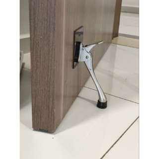 Chặn cửa chân móng ngựa có lẫy chống gió va đập loại dán CGPLUS Hàn Quốc/1초설치 무타공 도어스토퍼 원터치말발굽 대