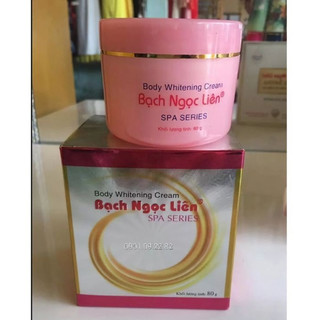  Kem Trắng Da Body Bạch Ngọc Liên Hồng 80g 