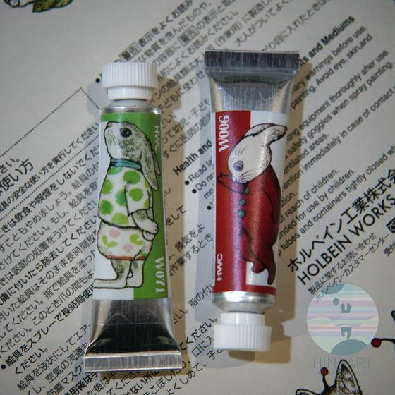 Tuýp màu nước 5ml Holbein x Higuchi - Vỏ hình Thỏ