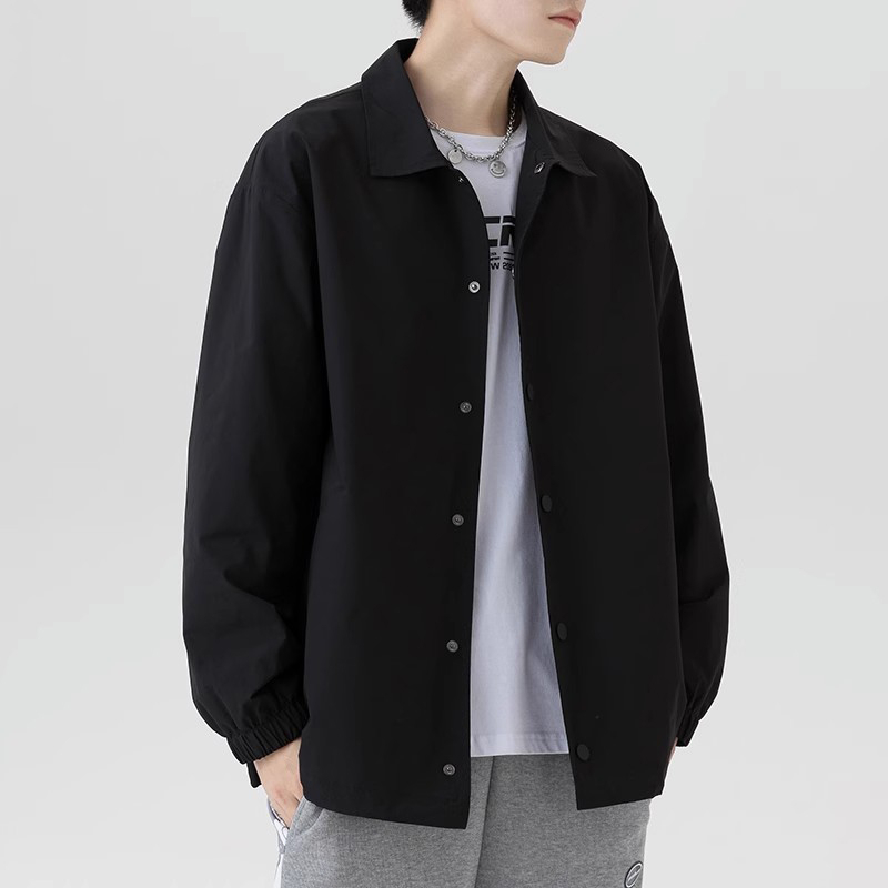 Áo khoác nam áo gió áo bomber chống nước unisex áo sơ mi chống gió mỏng form rộng phong cách Hàn Quốc ulzzang