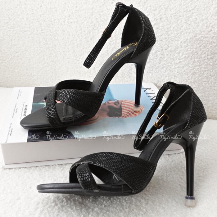 Giày sandal cao gót nữ NySmile 9P gót nhọn quai chéo - The NySmile - WILLA