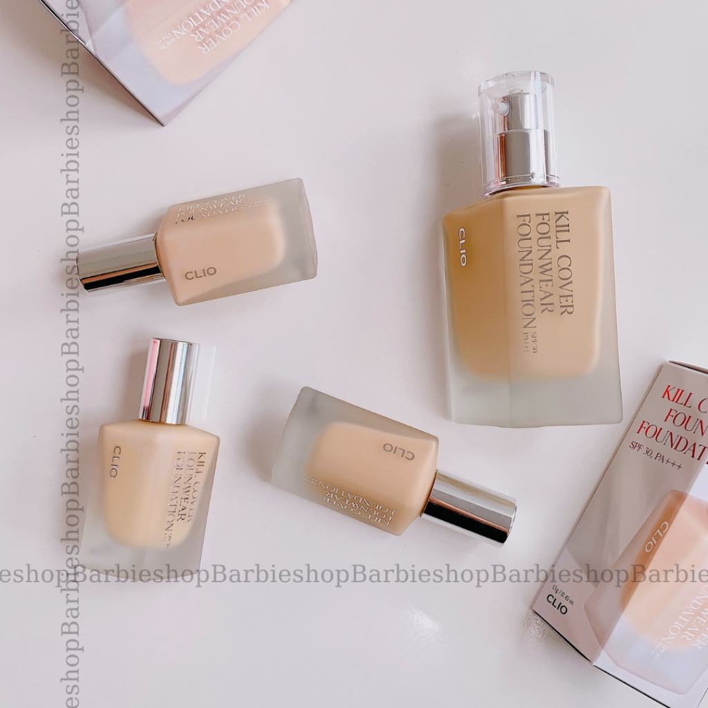 Kem Nền Che Khuyết Điểm Clio Kill Cover Founwear Foundation SPF30 13g - 38g