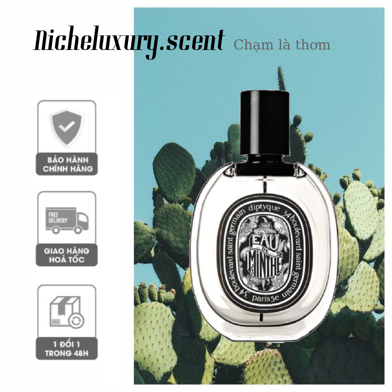 🅽🅸🅲🅷🅴 - Nước hoa Diptyque Eau de Minthé EDT Test 10ml