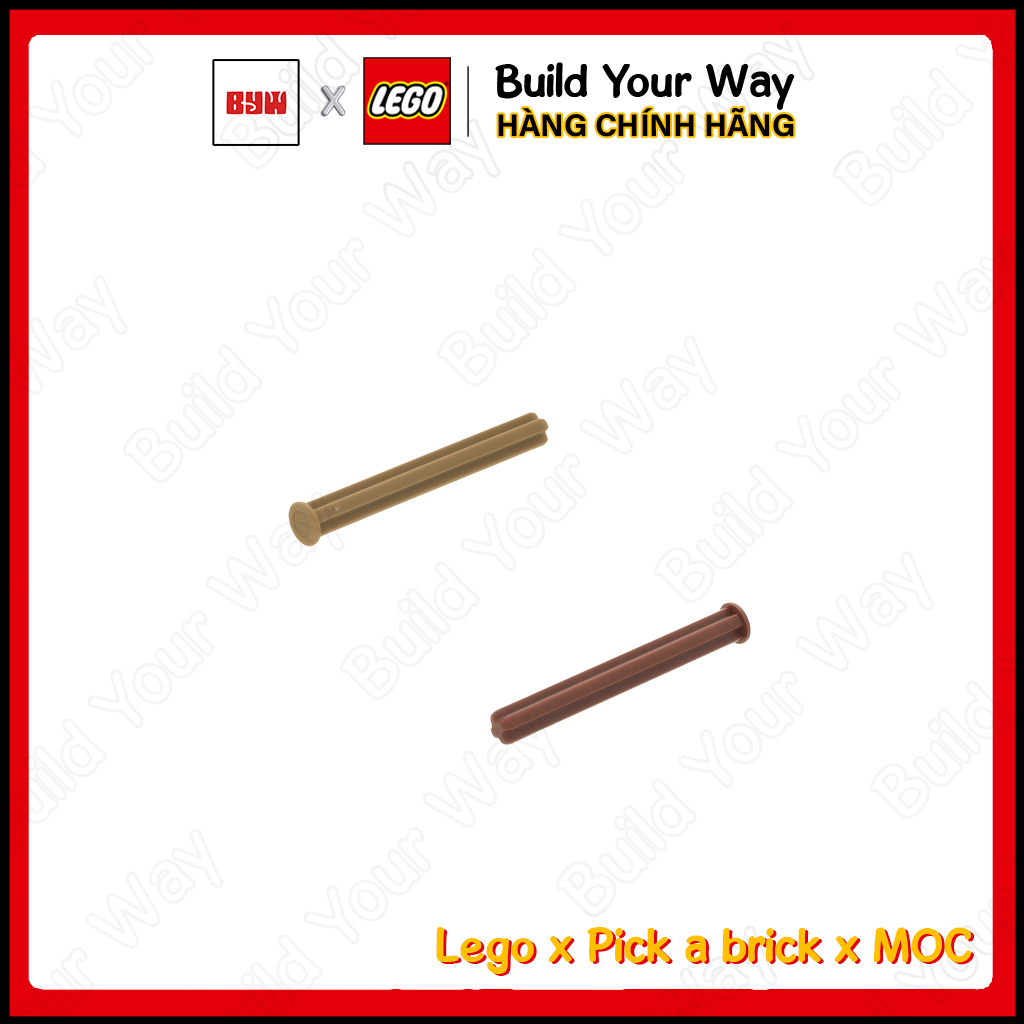 Gạch Lego chính hãng Trục size 5L có chốt dừng / Part 15462: Technic, Axle 5L with Stop