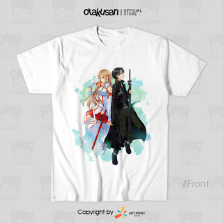 Áo thun Sword Art Online SAO Kirito and Asuna ngắn tay