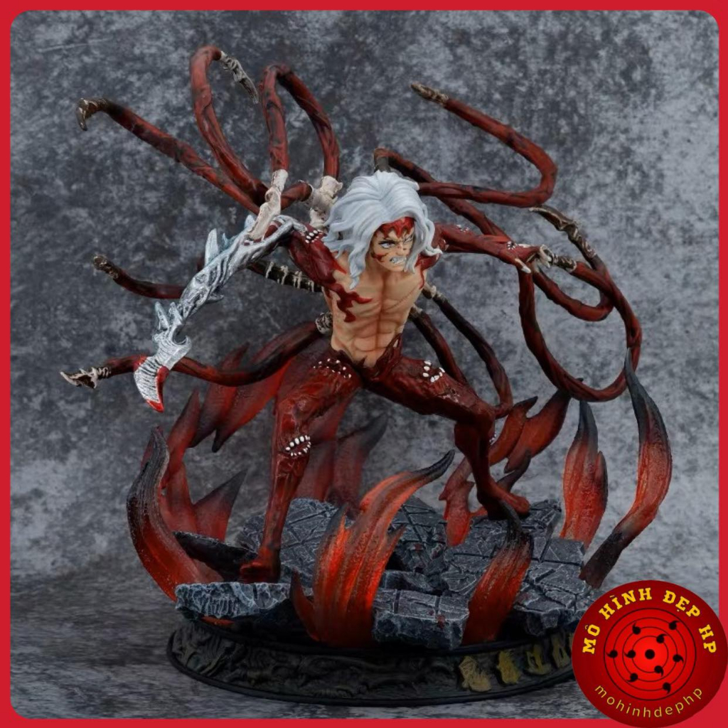 Mô hình chúa quỷ Muzan Kimetsu no Yaiba Thanh gươm diệt quỷ có đèn led hộp màu