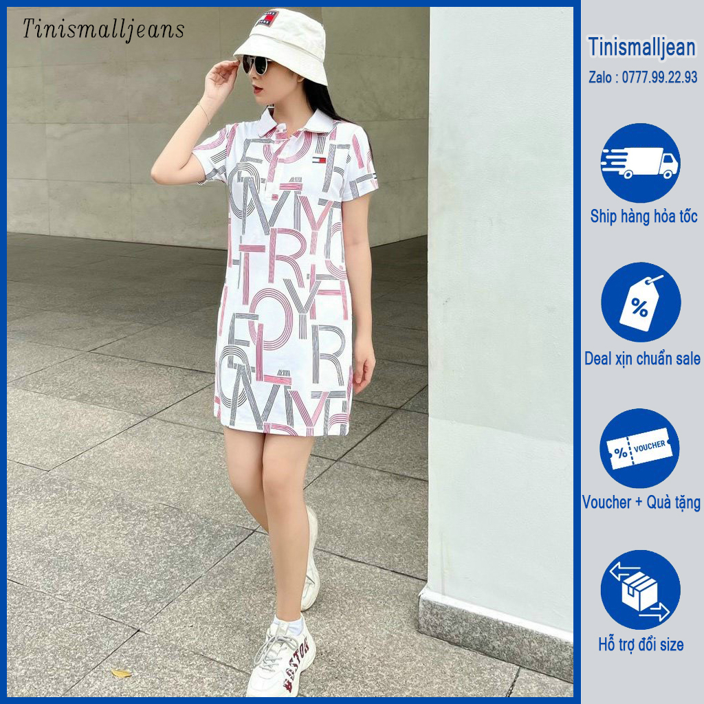 Đầm thun xuất khẩu cổ trụ