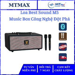 Loa kéo Best Sound M5 xách tay di động du lịch Hệ thống 2 Loa bass 13.5cm và 2 loa treble 5cm Có Reverb hát karaoke