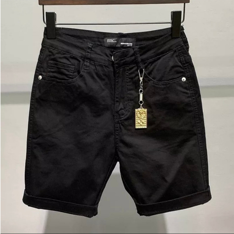 Quần short jean amiri nam rách phố vá da phong cách mẫu mới hot trend