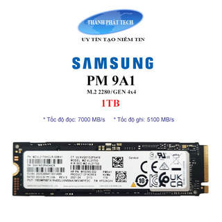 Ổ cứng ssd samsung pm9a1 m2 pcle gen 4 tốc độ 7000mb,tray new 100%, chính hãng, bảo hành 36 tháng 1 đổi 1