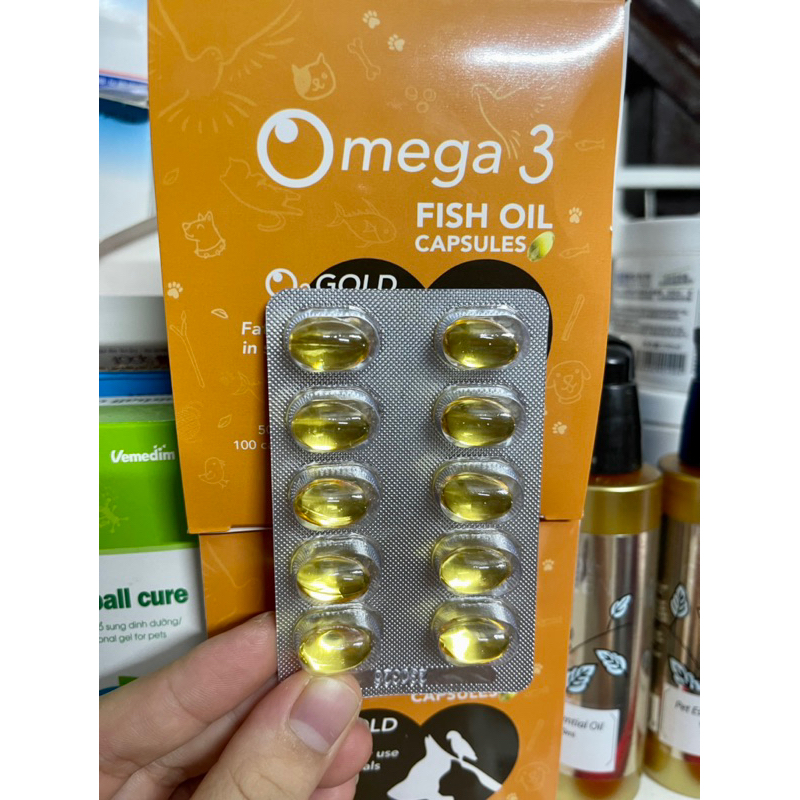 Tinh dầu cá hồi cho chó mèo Fish oil omega3