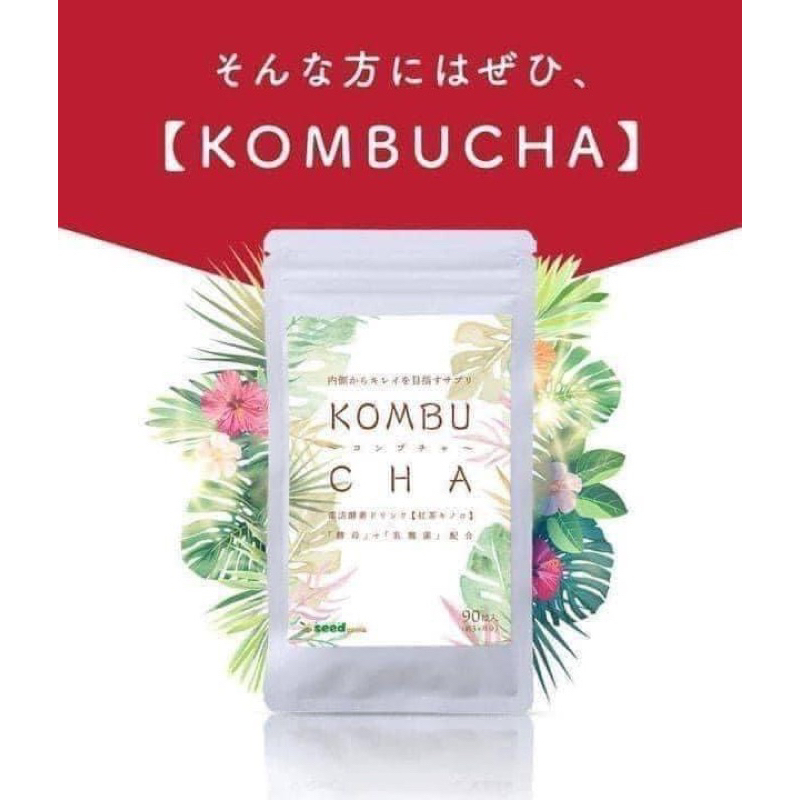 Viên Giảm Mỡ KomBuCha Seedcoms Nhật 90 viên