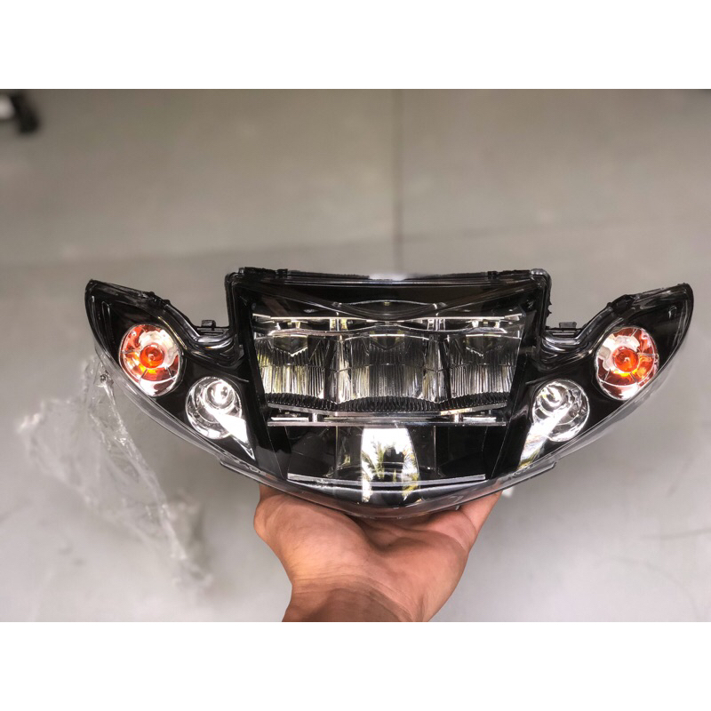 Choá đèn 2 tầng Sirius Sihelo mẫu Kim Cương tặng chân H4