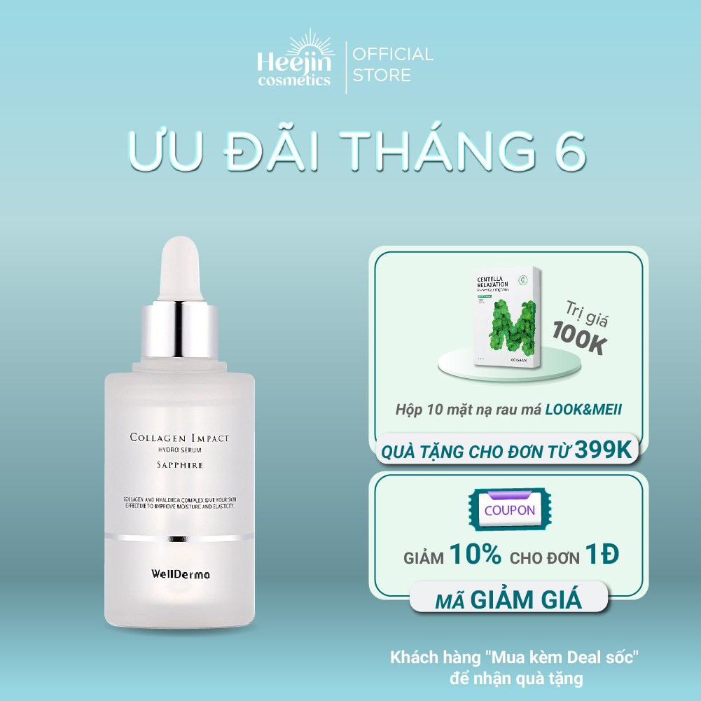 Tinh Chất Serum Dưỡng Trắng Chống Lão Hóa WellDerma Hydrolyzed Collagen 50ml
