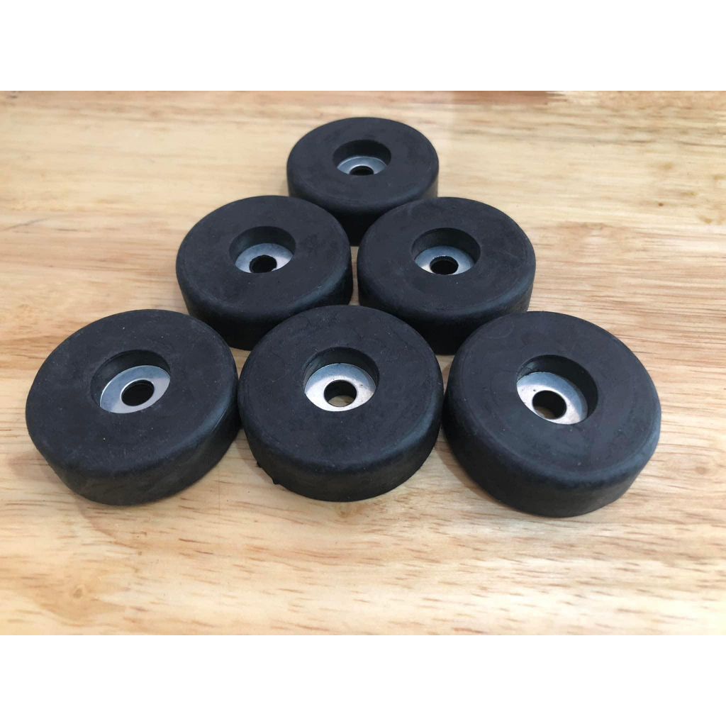 COMBO 8 ĐẾ CAO SU TRÒN LOẠI CAO 1CM DÀNH CHO LOA GIÁ 20K