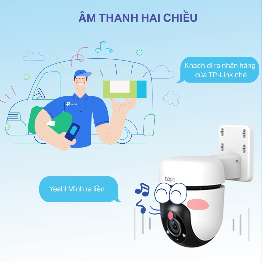 Camera WiFi TP-Link Tapo C500 An Ninh Quay/Quét Ngoài Trời - Chính hãng bảo hành 24 tháng