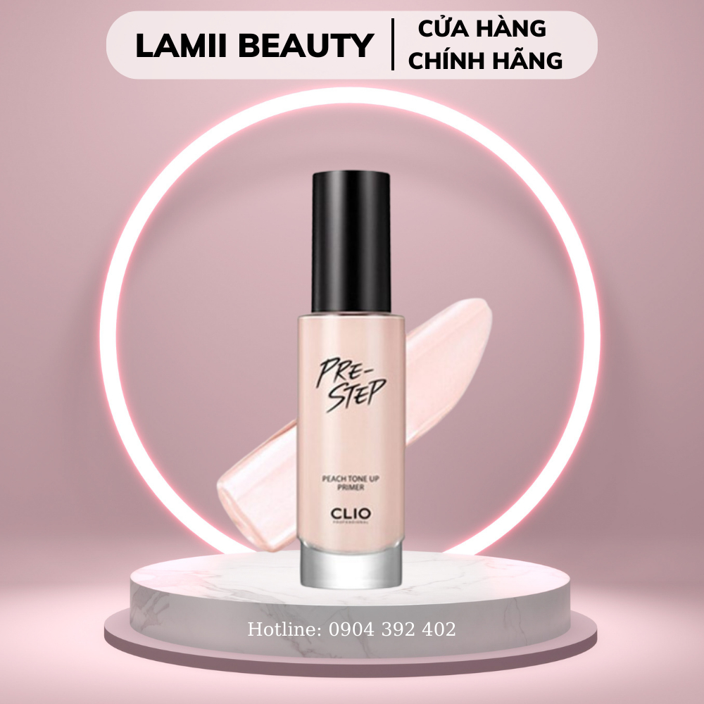 Kem lót CLIO PRE STEP PEACH TONE UP PRIMER