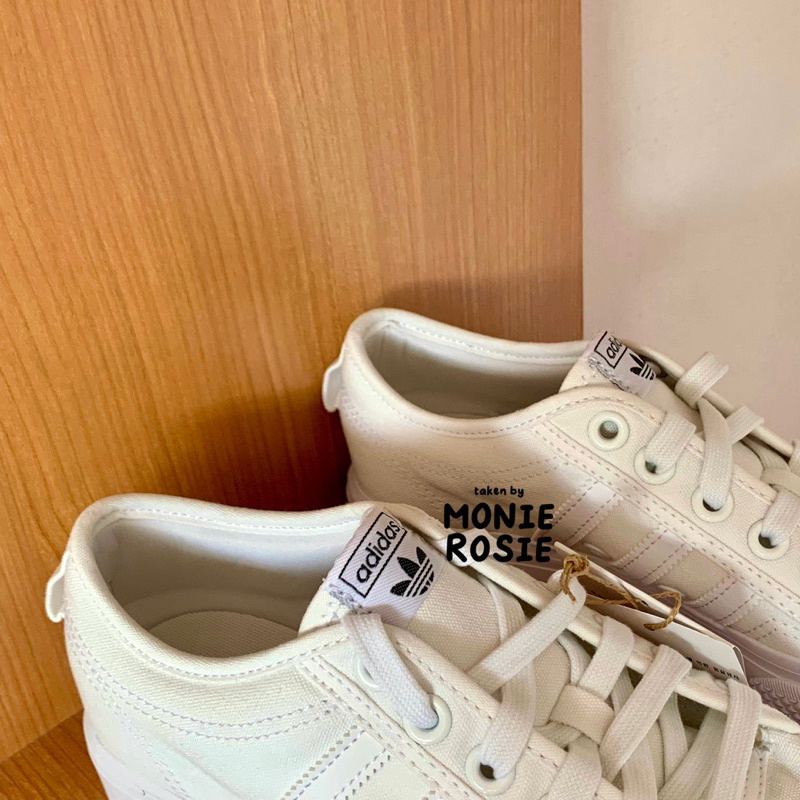 Giày Adidas Nizza Platform Trắng - Có Sẵn Size 38 Nữ
