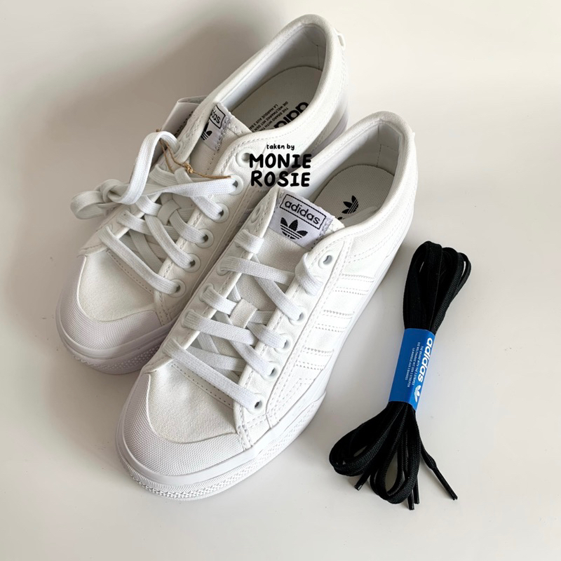 Giày Adidas Nizza Platform Trắng - Có Sẵn Size 38 Nữ