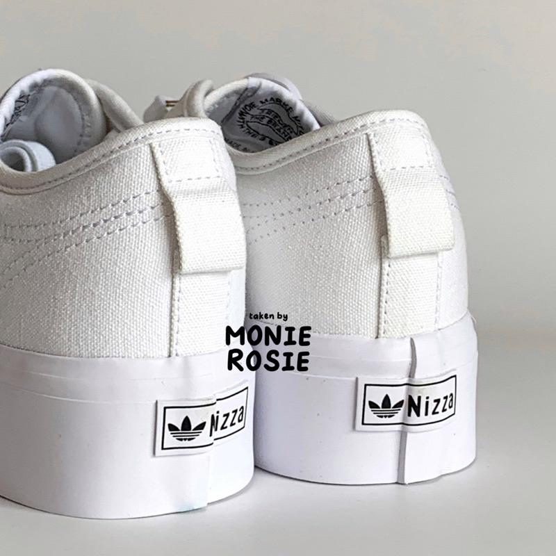 Giày Adidas Nizza Platform Trắng - Có Sẵn Size 38 Nữ