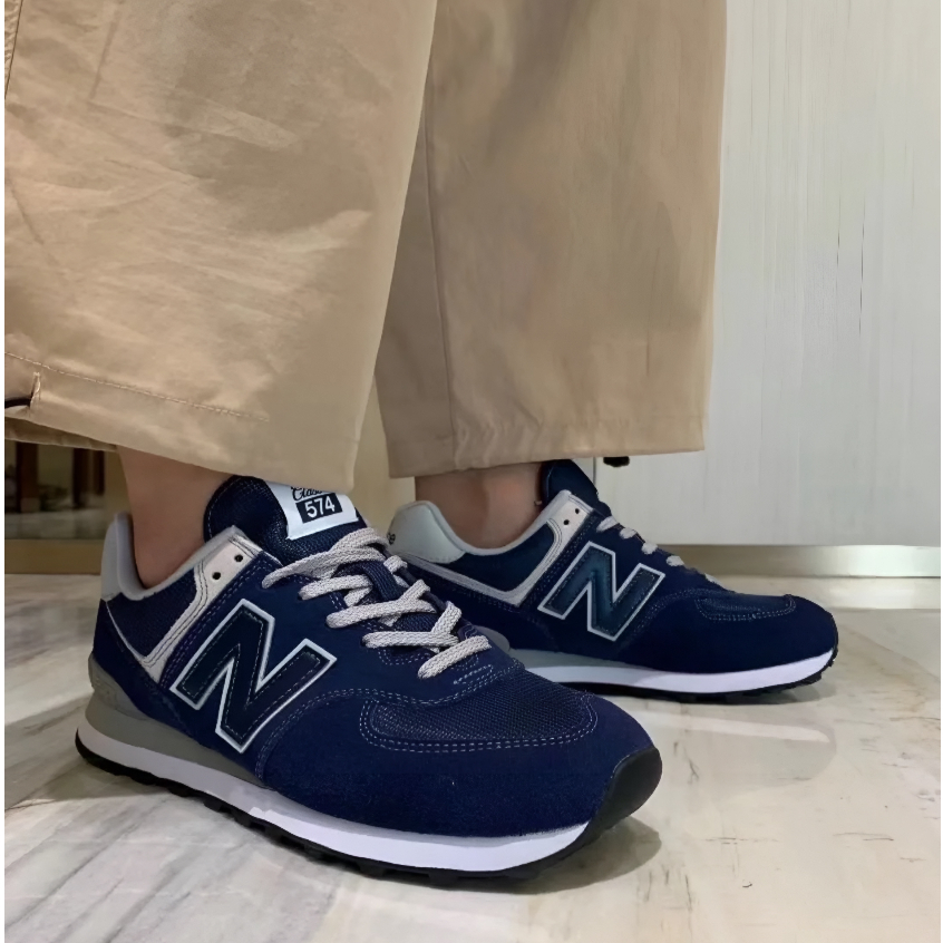 New balance 574 CLASSIC navy giày chính hãng nam&nữ