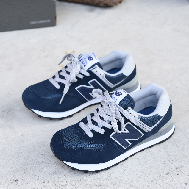 New balance 574 CLASSIC navy giày chính hãng nam&nữ