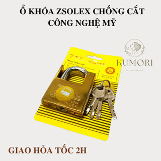 Ổ khóa zsolex chống cắt công nghệ mỹ ổ khóa cao cấp chống trộm ổ khóa xịn đa năng kumori store