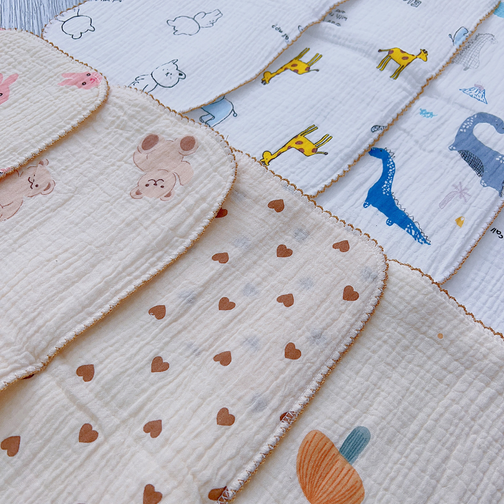 Gối Xô 10 Lớp Cho Bé 25x40cm Mẫu Mới Êm Ái