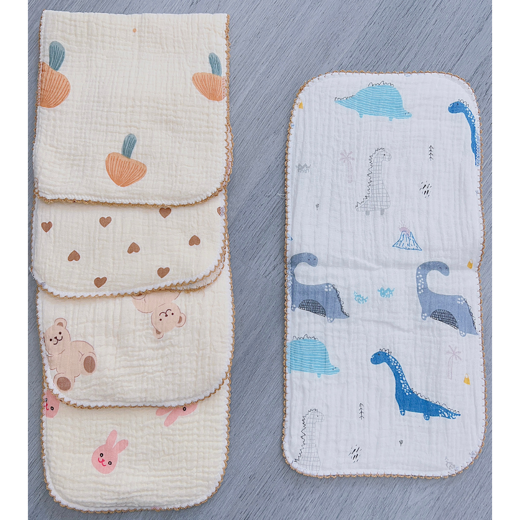 Gối Xô 10 Lớp Cho Bé 25x40cm Mẫu Mới Êm Ái