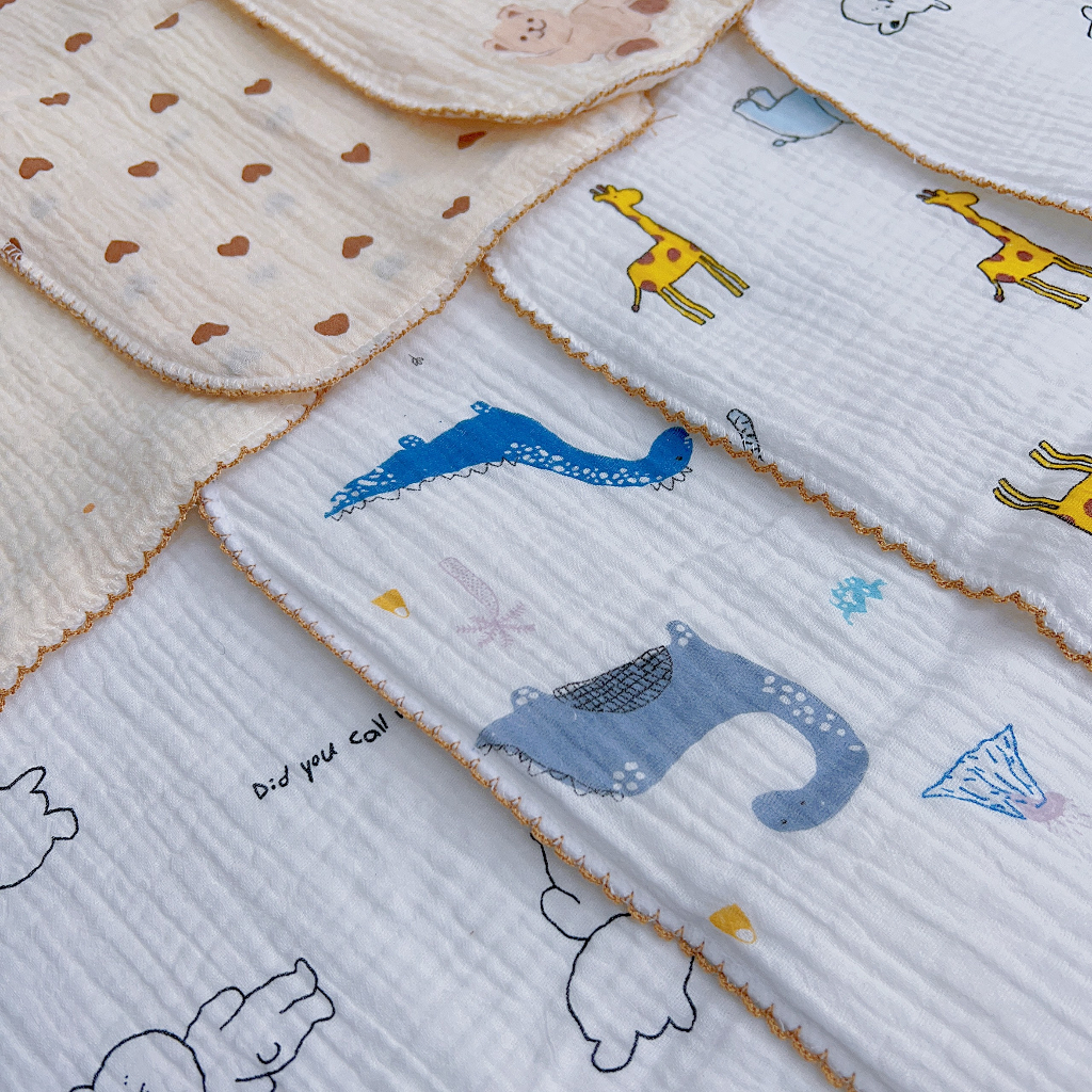 Gối Xô 10 Lớp Cho Bé 25x40cm Mẫu Mới Êm Ái