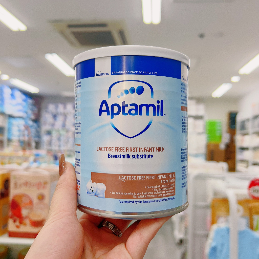 Sữa Aptamil Lactose Free UK 400g dành cho bé bất dung nạp Lactose