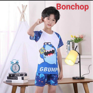 Bộ bơi bé trai (áo quần rời) (20-52kg)