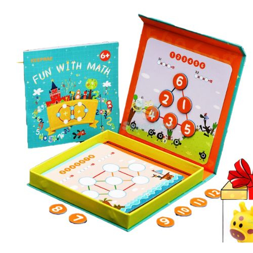 Trò Chơi Sudoku Ô Chữ Trí Tuệ Toán Học, Thẻ Hình Từ Tính Cho Bé 6 Tuổi, Rèn Luyện Tư Duy SuperBee