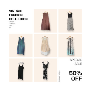 Đầm Yếm Bigsize 2Hand 2 Dây Vintage