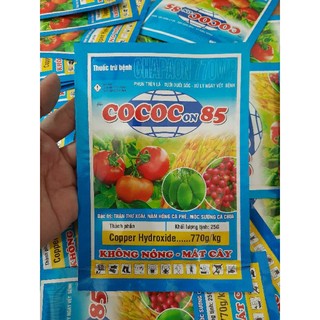 Coc 85 đặc trừ nấm hồng, thán thư, cháy lá, nấm đốm lá, rỉ sắt