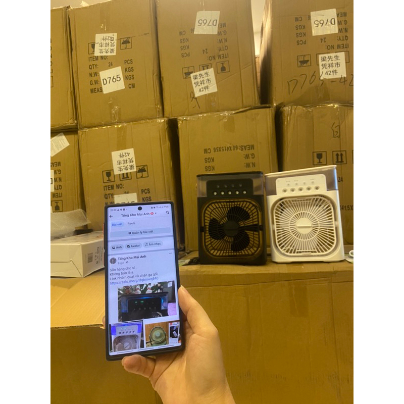 Thanh lý quạt phun sương để bàn mini