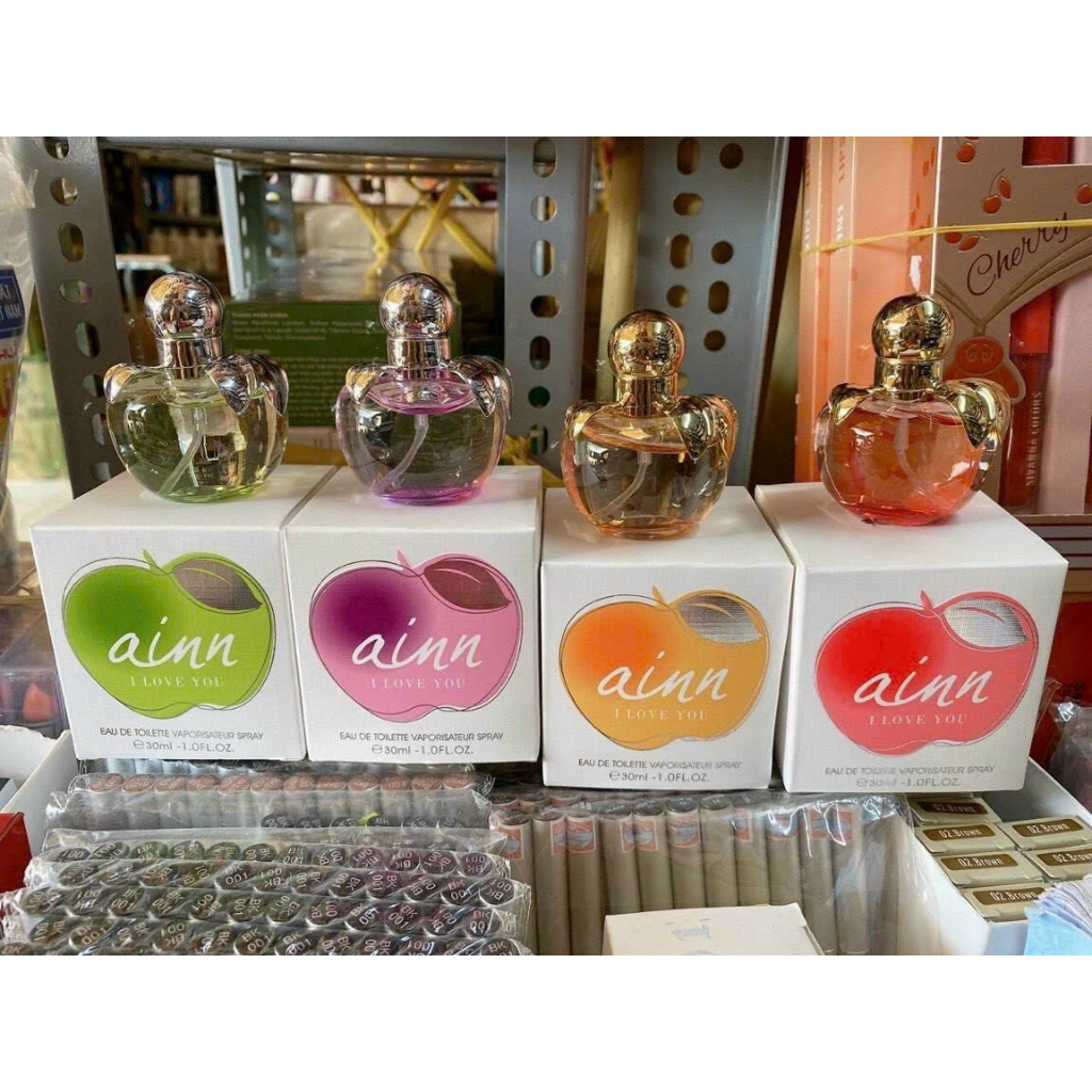 Nước hoa táo Ainn đủ 4 mùi 30ml lưu hương lâu