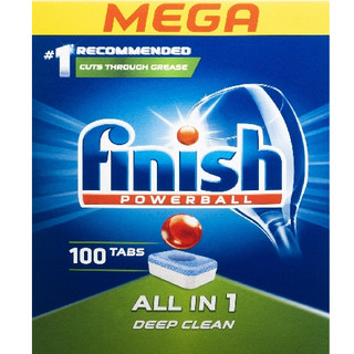 Viên rửa bát chén Finish All in one 100 viên
