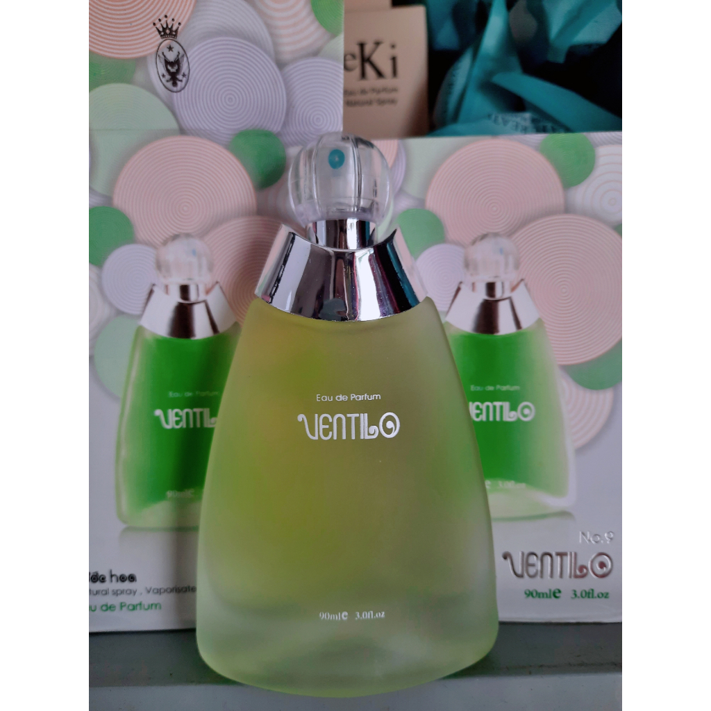 Nước hoa ventilo hương hoa giữ mùi trên 8 tiếng 90ML