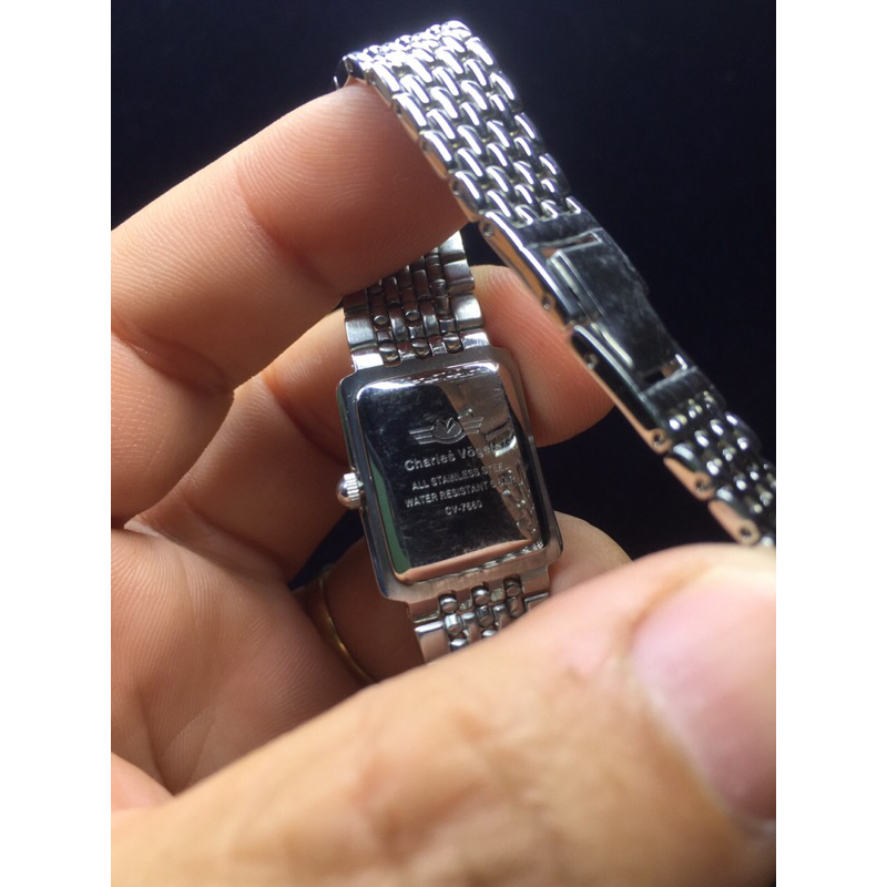 💕Đồng hồ Si Nữ hiệu Charles Vogele Nhật🎌. Hàng đã qua sử dụng