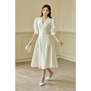 OLV - Đầm Yetty Sleeve Button Dress